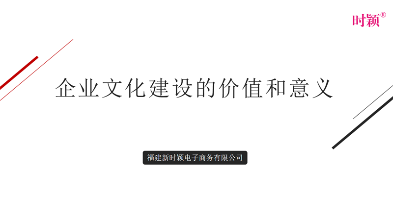 时颖各部门开展《企业文化建设的意义和价值》研讨(图1)