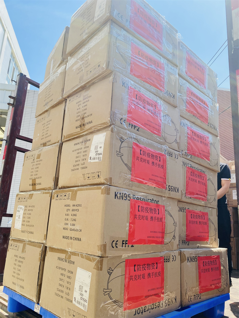 共克时艰 携手抗疫 | 时颖向厦门疫情区捐赠5万个KN95口罩(图3)