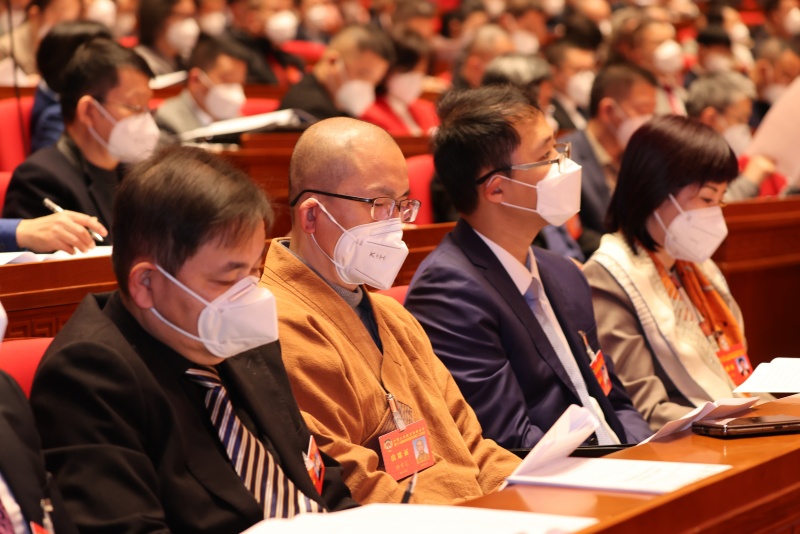 公司总经理林时乐出席市政协十三届二次会议(图3)